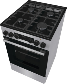 Плита Gorenje комбинированная, 70л, 50x60см, дисплей, чугун, нерж. №7