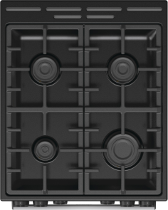 Плита Gorenje комбинированная, 70л, 50x60см, дисплей, чугун, нерж. №8