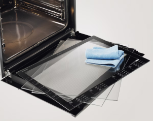 Плита Electrolux электрическая стеклокерамическая, 57л, 50x60см, дисплей, конвекция, белый №7