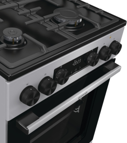Плита Gorenje комбинированная, 70л, 50x60см, дисплей, чугун, нерж. №10