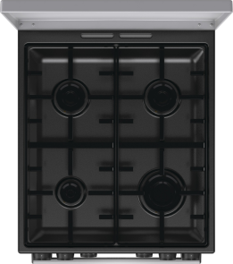 Плита Gorenje комбинированная, 70л, 50x60см, дисплей, IconLed, эмалированные, нерж. №6