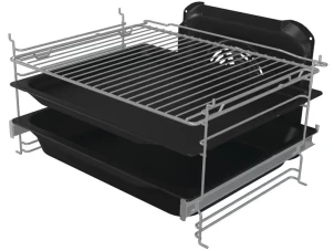 Плита Gorenje комбинированная, 70л, 50x60см, дисплей, чугун, нерж. №8