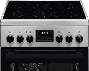 Плита Electrolux электрическая стеклокерамическая, 57л, 50x60см, дисплей, конвекция, нерж. №3