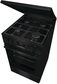 Плита Gorenje комбинированная, 70л, 50x60см, чугун, черный, дисплей. №8