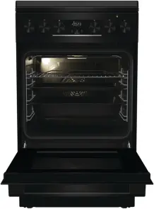 Плита Gorenje комбинированная, 70л, 50x60см, чугун, черный, дисплей. №9