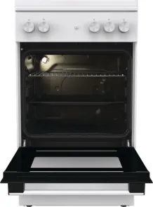 Плита Gorenje газовая, 70л, 50x60см, эмалированная, с крышкой, белый №5