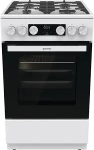 Плита Gorenje газовая, 67л, 50x60см, дисплей, IconLed, чугун, белый №2