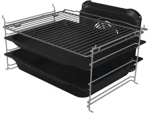 Плита Gorenje комбинированная, 70л, 50x60см, чугун, черный, дисплей. №10