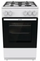Плита Gorenje газовая, 70л, 50x60см, чугун, белый
