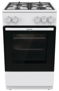 Плита Gorenje газова, 70л, 50x60см, чавун, білий №2