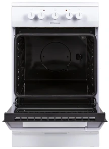 Плита Hansa электрическая стеклокерамическая, 67л, 50x60см, белый №8