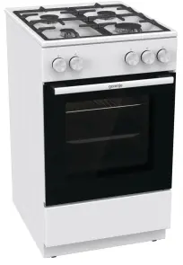 Плита Gorenje газова, 70л, 50x60см, чавун, білий №5