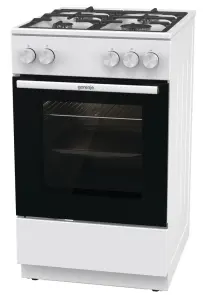 Плита Gorenje газова, 70л, 50x60см, чавун, білий №6