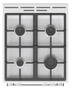 Плита Gorenje газова, 70л, 50x60см, чавун, білий №7
