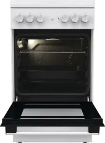 Плита Gorenje комбінована, 68л, 50x60см, емальовані реш, з кришкою, білий №4