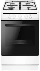 Плита Hansa газова, 50x60см, 70л, чавун, газ контр., білий №3
