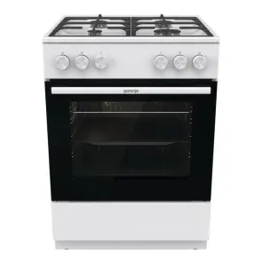 Плита Gorenje газовая, 72л, 60x60см, чугун, белый №2