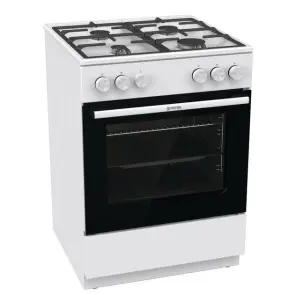 Плита Gorenje газовая, 72л, 60x60см, чугун, белый №5