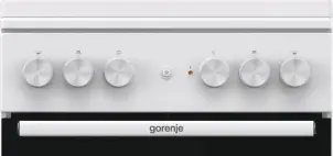 Плита Gorenje комбінована, 68л, 50x60см, емальовані реш, з кришкою, білий №8