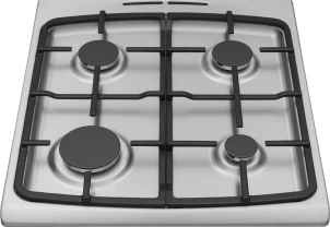 Плита Hansa газова, 50x60см, 71л, чавун, газ контр., нержавіюча сталь №5