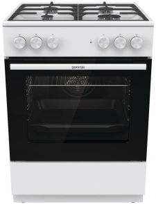 Плита Gorenje комбинированная, 71л, 60x60см, чугун, белый №1
