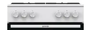 Плита Gorenje газовая, 72л, 60x60см, чугун, белый №9