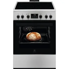 Плита Electrolux электрическая стеклокерамическая, 58л, 60x60см, дисплей, конвекция, пара, нерж. №2