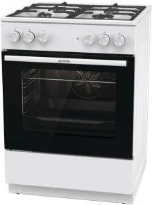 Плита Gorenje комбинированная, 71л, 60x60см, чугун, белый №5