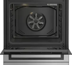 Плита Beko комбинированная, 66л, 60x60см, конвекция, серебристый №6