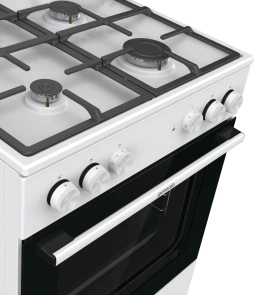Плита Gorenje комбинированная, 71л, 60x60см, чугун, белый №6