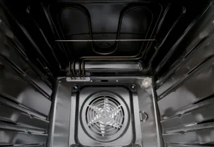 Плита Hansa комбинированная, 50х60см, 62л, эмаль, газ контр., белый №8