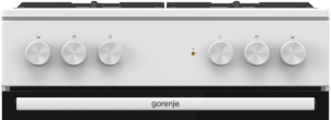 Плита Gorenje комбинированная, 71л, 60x60см, чугун, белый №9