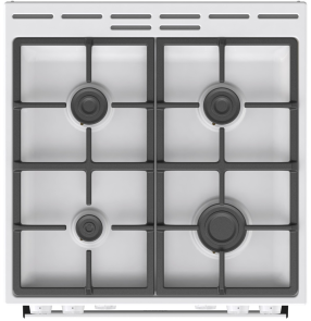 Плита Gorenje комбинированная, 71л, 60x60см, чугун, белый №10