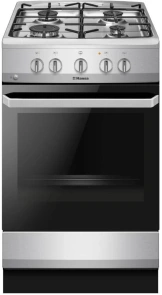 Плита Hansa газовая, 50x60см, 67л, эмаль, газ контр., нержавеющая сталь №1