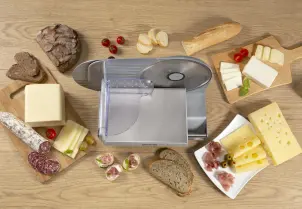Скибороза Gorenje, 180Вт, лезвие-нержавеющая сталь, диаметр ножа-190мм, корпус-металл/пластик, серый №3