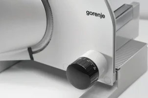 Скибороза Gorenje, 100Вт, лезвие-нержавеющая сталь, диаметр ножа-170мм, корпус-металл/пластик, серый №2