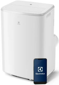 Кондиционер мобильный Electrolux Comfort 600 25м2 on/off 9000BTU 2.6кВт A/- Wi-Fi R290 белый №2