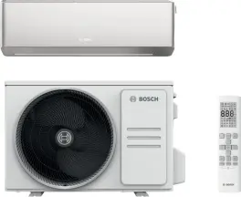 Кондиціонер Bosch Climate 7000i 55м2 інвертор 18000BTU 5.3кВт A+++/A++ -30°С Wi-Fi R32 сріблястий