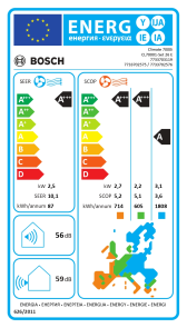 Кондиционер Bosch Climate 7000i 25м2 инвертор 9000BTU 2.6кВт A+++/A+++ -30°С Wi-Fi R32 черный №6