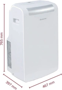 Кондиционер мобильный Ariston Mobis Plus 10 20м2 on/off 10000BTU 3.1кВт A/- R290 белый №5