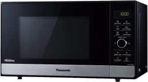 Мікрохвильова піч інверторна з грилем Panasonic, 23л, 1000Вт, дисплей, чорний №1