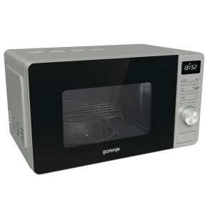 Микроволновая печь Gorenje, 20л, электр. рул., 800Вт, гриль, дисплей, нерж. №3