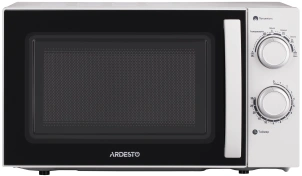 Мікрохвильова піч ARDESTO, 20л, мех.керув., 700Вт, відкр.ручкою, білий №1