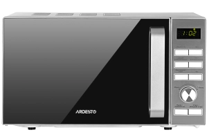 Мікрохвильова піч ARDESTO, 20л, електр.керув., 700Вт, дисплей, відкр.ручкою, сріблястий №1