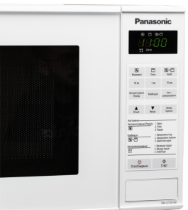 Мікрохвильова піч Panasonic , 20л, електр.керув., 800Вт, гриль, дисплей, білий №4