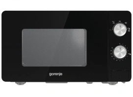 Микроволновая печь Gorenje, 20л, мех. управляющий, 800Вт, черный