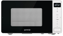 Микроволновая печь Gorenje, 20л, электр. управл., 800Вт, гриль, дисплей, белый