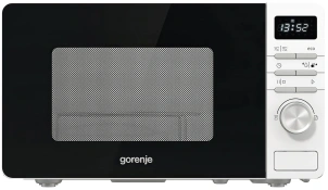 Мікрохвильова піч Gorenje, 20л, електр. керув., 800Вт, дисплей, білий №1