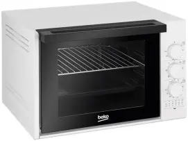 Піч електрична Beko, 30л, 1850Вт, механіч., гриль, конвекція, розморожування, біла