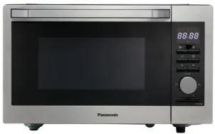 Мікрохвильова піч Panasonic , 30л, електр.керув., 1000Вт, гриль, дисплей, нерж №1